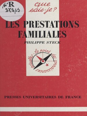cover image of Les prestations familiales